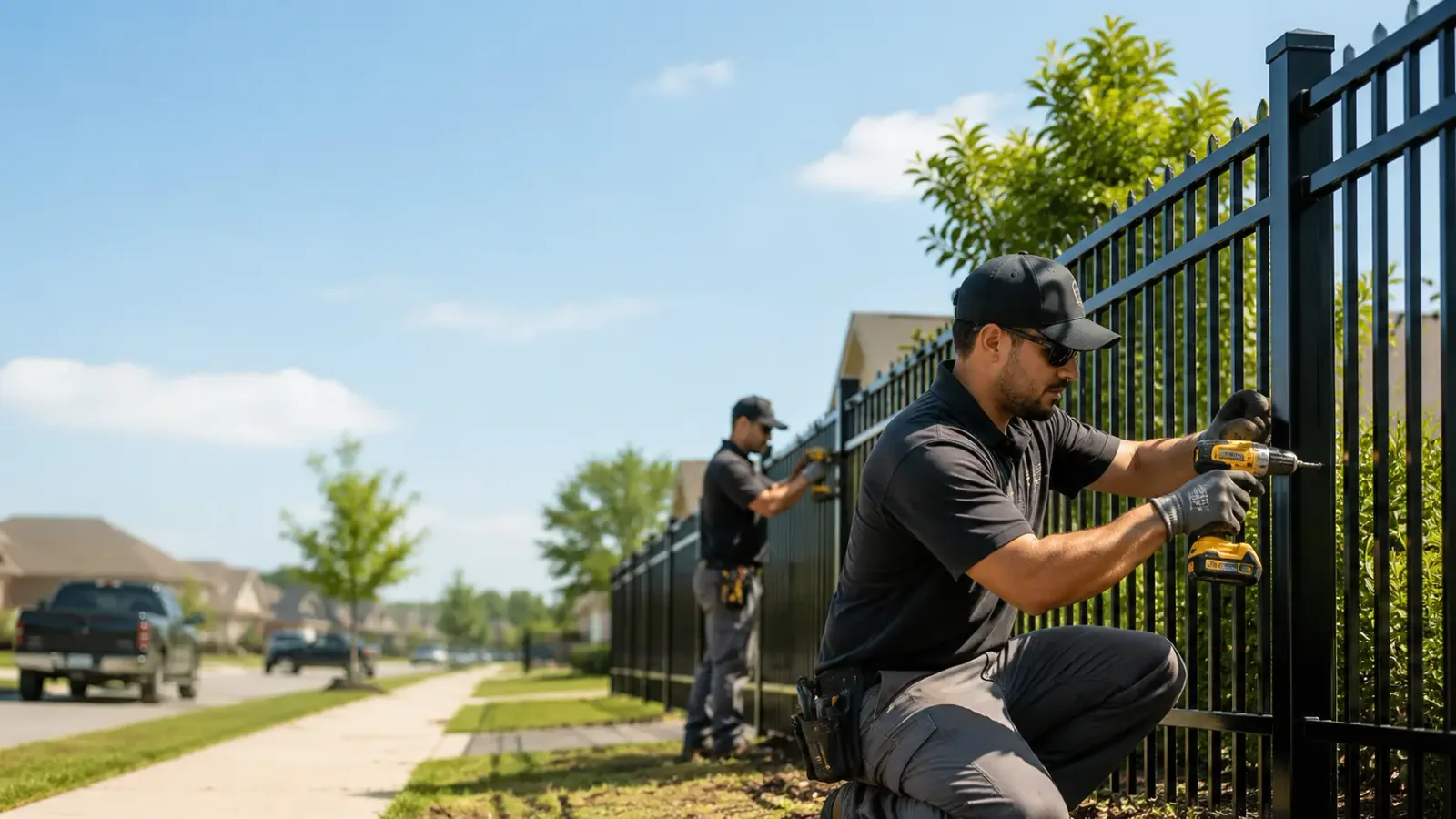 Metal Fence Installation in Riverside, MO